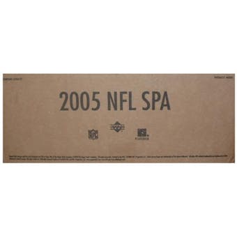 2005 Upper Deck SP Authentic Football Hobby 12-Box Case