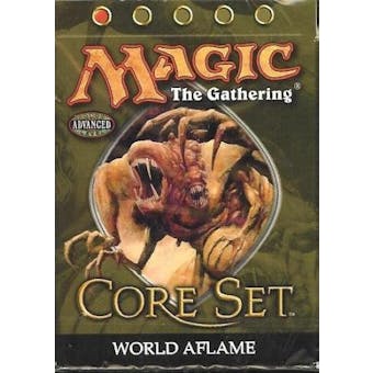 Magic the Gathering 9th Edition World Aflame Precon Theme Deck