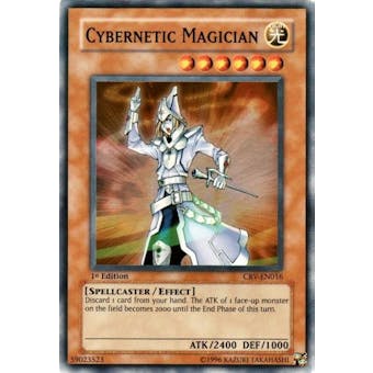 Yu-Gi-Oh Cybernetic Revolution 1st Edition Cybernetic Magician Super Rare