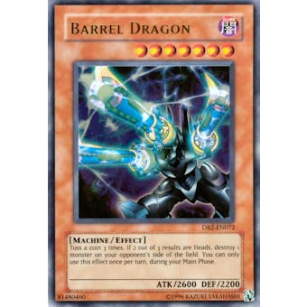 Yu-Gi-Oh Dark Beginning 2 Single Barrel Dragon Ultra Rare (DB2-EN072)