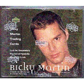 Ricky Martin Trading Cards Hobby Box (1999 Upper Deck)