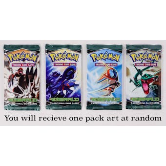 Pokemon EX Emerald Booster Pack UNSEARCHED UNWEIGHED Random Art