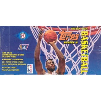 1996/97 Topps Series 2 Basketball Jumbo Box