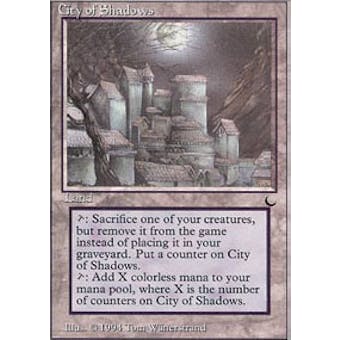 Magic the Gathering Dark City of Shadows LIGHTLY PLAYED (LP)