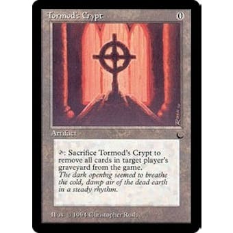 Magic the Gathering Dark Single Tormod's Crypt - SLIGHT PLAY (SP)