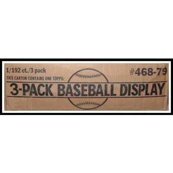 1979 Topps Baseball Rack 6-Box Case