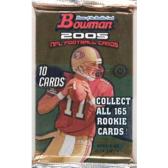 2005 Bowman Football Hobby Pack