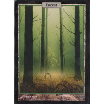 Magic the Gathering Unhinged Single Basic Forest FOIL - NEAR MINT (NM)
