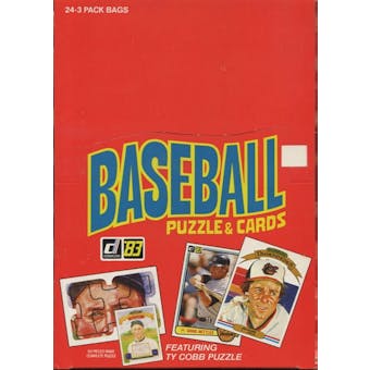 1983 Donruss Baseball Wax Rack Box (Gwynn,Sandberg,Boggs Rookie!)