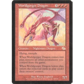 Magic the Gathering Judgment Single Worldgorger Dragon - NEAR MINT (NM)