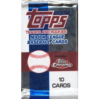 2004 Topps Traded & Rookies Baseball Hobby Pack