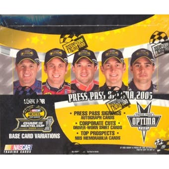 2005 Press Pass Optima Racing Hobby Box