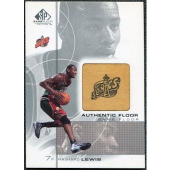 2000/01 Upper Deck SP Game Floor Authentic Floor #RL Rashard Lewis