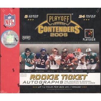 2005 Playoff Contenders Football Hobby Box