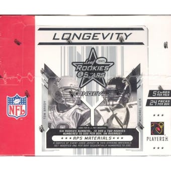 2005 Leaf Rookies & Stars Longevity Football Hobby Box