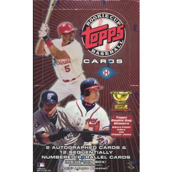 2005 Topps Rookie Cup Baseball Hobby Box
