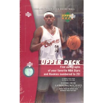 2005/06 Upper Deck Basketball Hobby Box