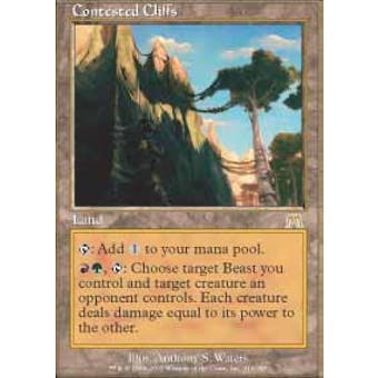 Magic the Gathering Onslaught Single Contested Cliffs - NEAR MINT (NM)