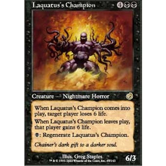 Magic the Gathering Torment Single Laquatus's Champion - NEAR MINT (NM)