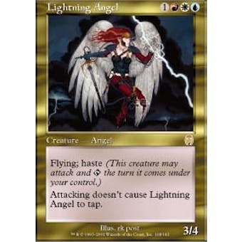 Magic the Gathering Apocalypse Single Lightning Angel - NEAR MINT (NM)