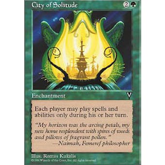 Magic the Gathering Visions Single City of Solitude - SLIGHT PLAY (SP)