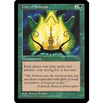 Magic the Gathering Visions Single City of Solitude - NEAR MINT (NM)