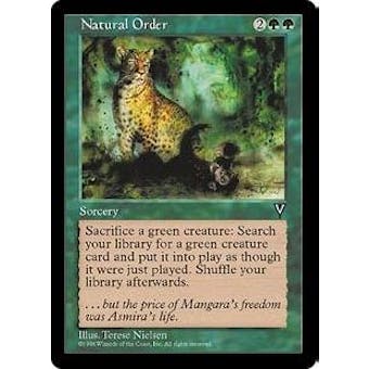 Magic the Gathering Visions Single Natural Order - NEAR MINT (NM)