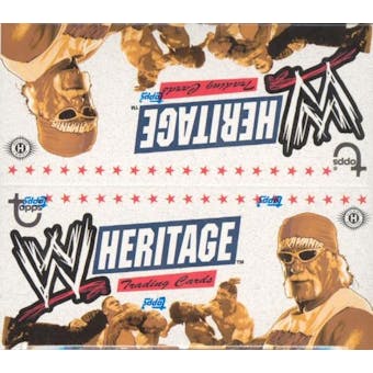 2005 Topps WWE Heritage Wrestling Hobby Box