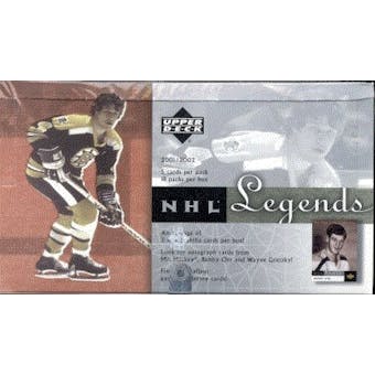 2001/02 Upper Deck Legends Hockey Hobby Box