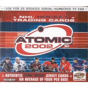 2001/02 Pacific Atomic Hockey Hobby Box