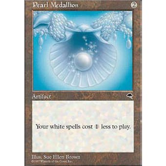 Magic the Gathering Tempest Single Pearl Medallion - SLIGHT PLAY (SP)