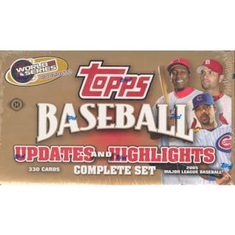 2005 Topps Updates & Highlights Factory Hobby Set Baseball (Box)