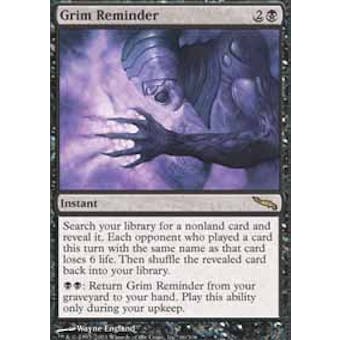 Magic the Gathering Mirrodin Single Grim Reminder - NEAR MINT (NM)