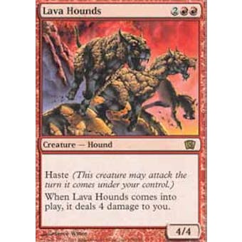 Magic the Gathering 8th Edition Single Lava Hounds - NEAR MINT (NM)