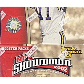 WOTC NFL Showdown 2002 1st & Goal Football Booster Box