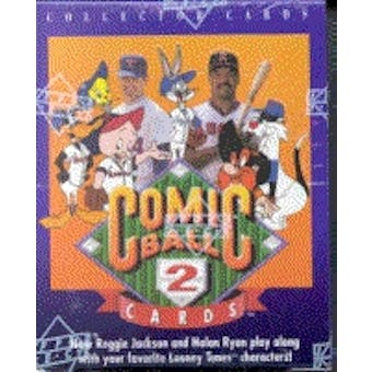 1991 Upper Deck Comic Ball Series 2 Baseball Wax Box