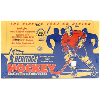 2001/02 Topps Heritage Hockey Hobby Box