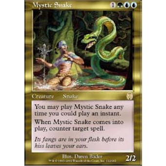 Magic the Gathering Apocalypse Single Mystic Snake - NEAR MINT (NM)