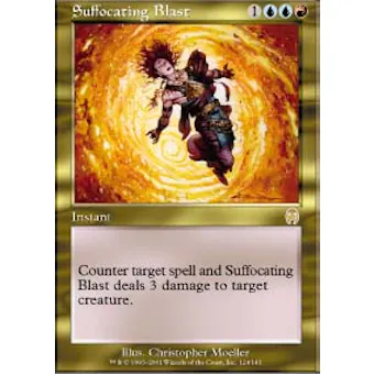 Magic the Gathering Apocalypse Single Suffocating Blast - NEAR MINT (NM)