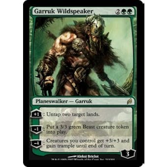 Magic the Gathering Lorwyn Single Garruk Wildspeaker - MODERATE PLAY (MP)