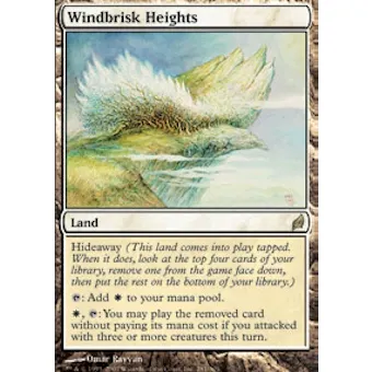 Magic the Gathering Lorwyn Single Windbrisk Heights - NEAR MINT (NM)