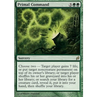 Magic the Gathering Lorwyn Single Primal Command - SLIGHT PLAY (SP)