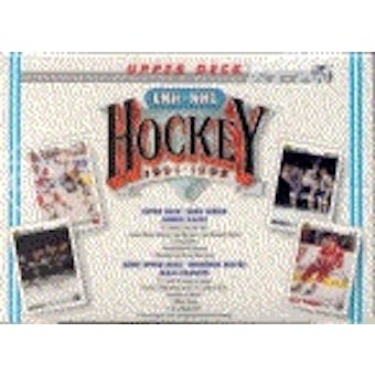 1991/92 Upper Deck French Hi # Hockey Jumbo Box