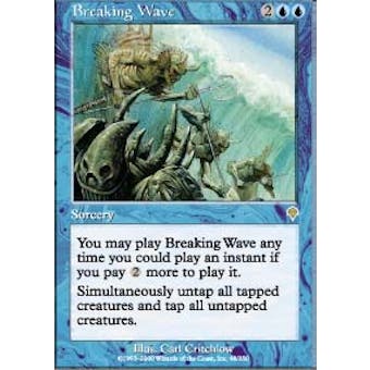 Magic the Gathering Invasion Single Breaking Wave Foil