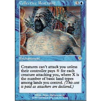 Magic the Gathering Invasion Single Collective Restraint - NEAR MINT (NM)
