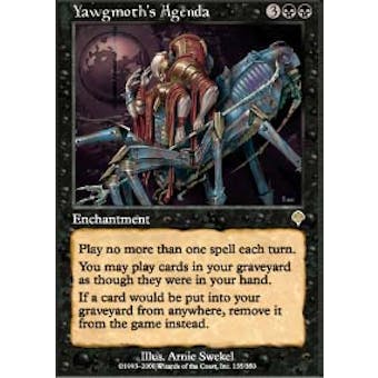 Magic the Gathering Invasion Single Yawgmoth's Agenda - NEAR MINT (NM)