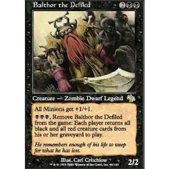 Magic the Gathering Judgment Single Balthor the Defiled Foil