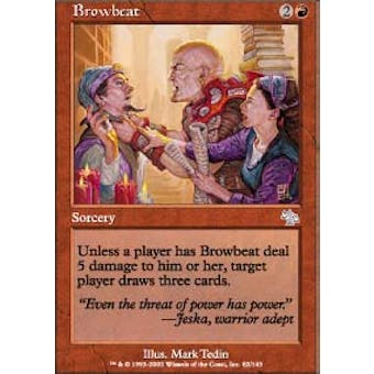 Magic the Gathering Judgment Single Browbeat - NEAR MINT (NM)