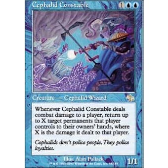 Magic the Gathering Judgment Single Cephalid Constable - NEAR MINT (NM)