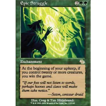 Magic the Gathering Judgment Single Epic Struggle Foil